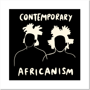 Contemporary Africanism - Nappy Dreadlock Hairstyle Posters and Art